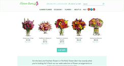 Desktop Screenshot of penfieldflowerbarn.com